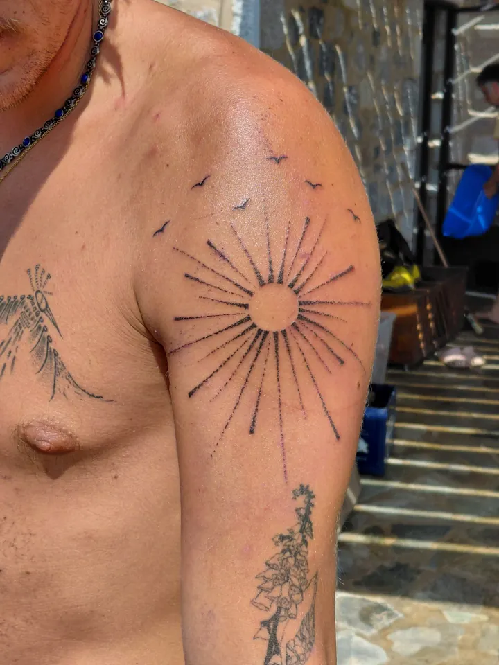 Patchwork — tattoo by Lemmonaki Tattoos