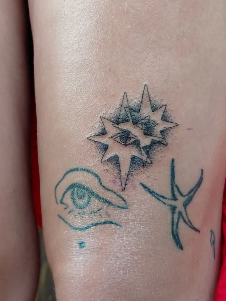 Patchwork — tattoo by Lemmonaki Tattoos