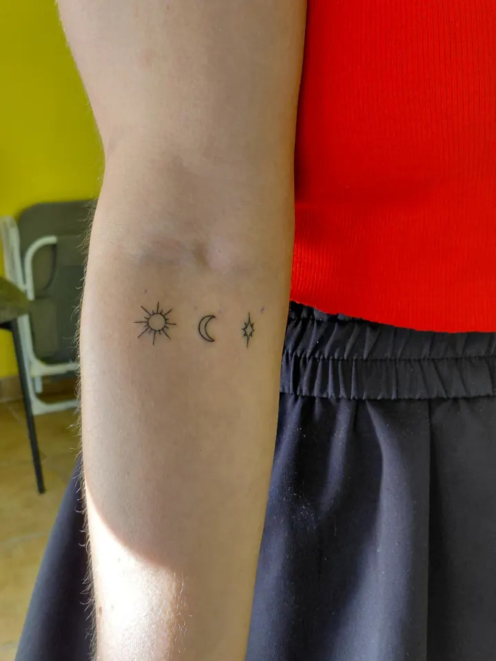 Tiny tattoos — tattoo by Lemmonaki Tattoos
